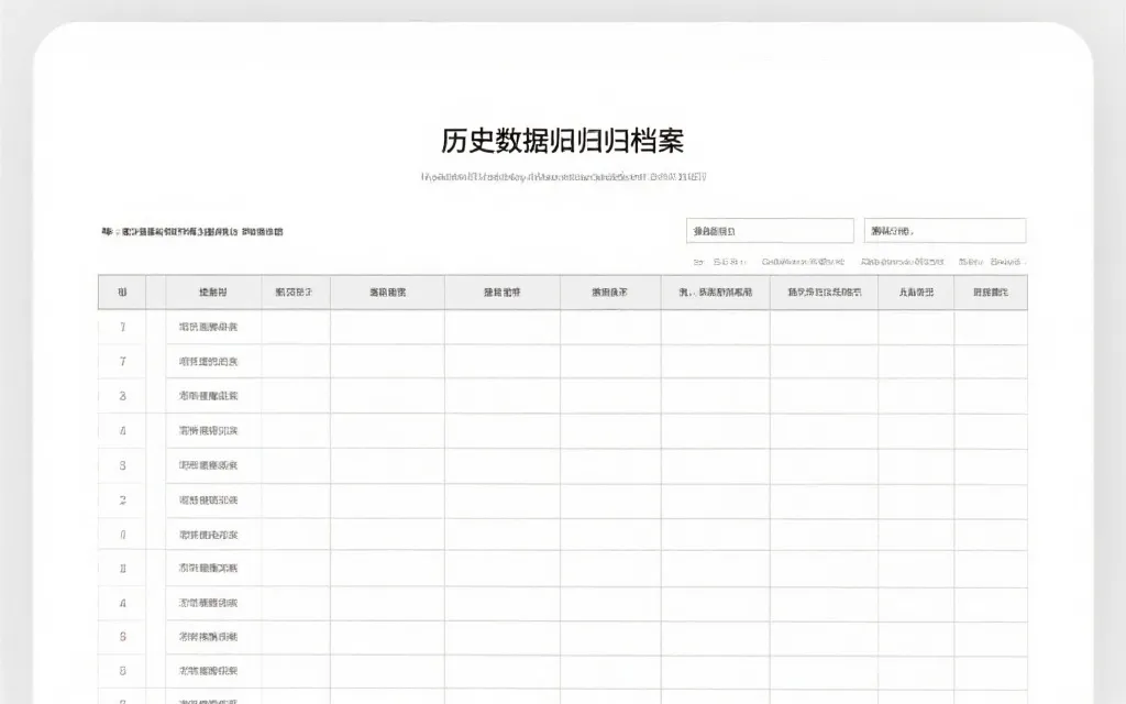 历史开奖结果归档列表