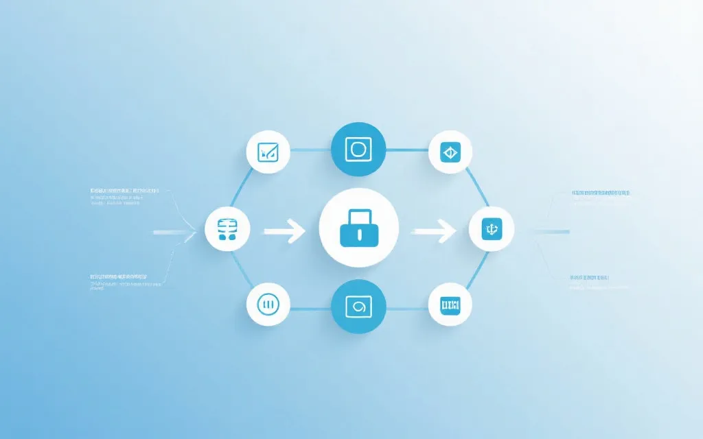 信息发布与管理流程示意图