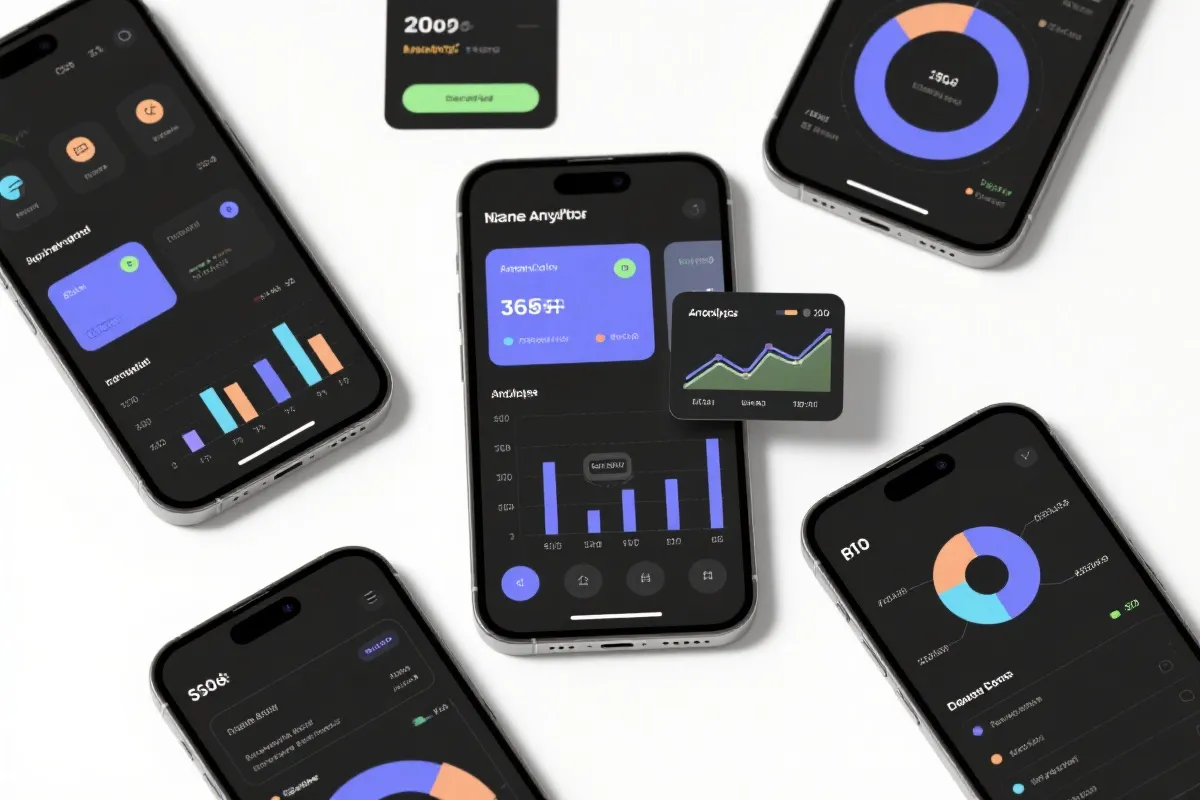 数据分析与趋势界面